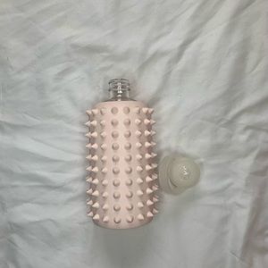 Spiked BKR Glass water bottle with silicone sleeve